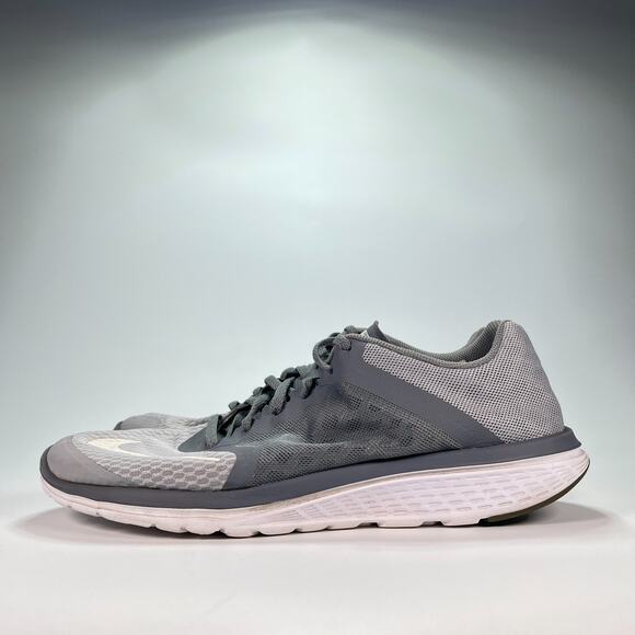 Nike FS Lite Run 3 Gray Athletic Low Top Running Shoes 807144-008 Men's Size 12 - Picture 4 of 12